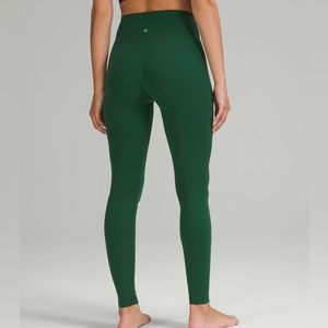 Lululemon Align Leggings Forest Green 2 28”